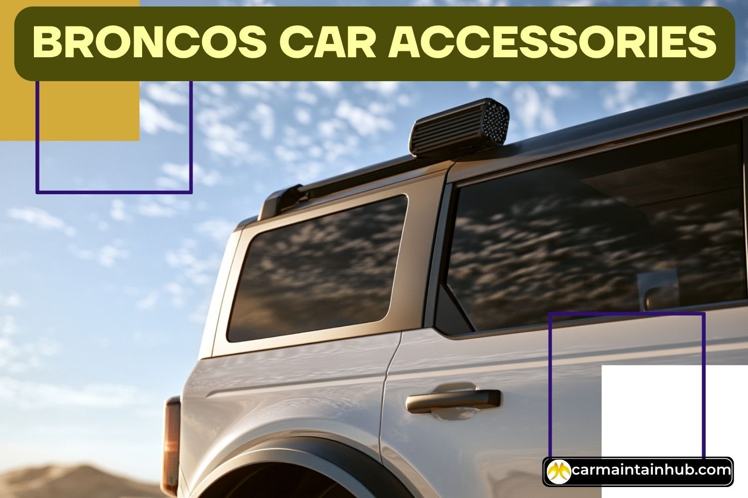 broncos car accessories