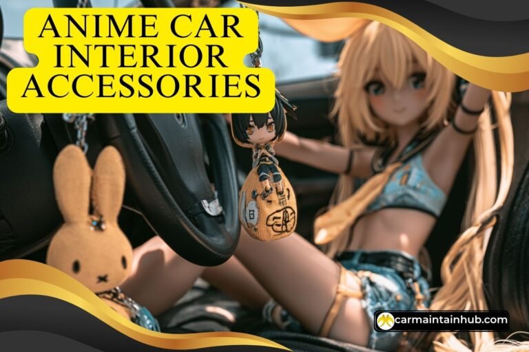 anime car interior accessories